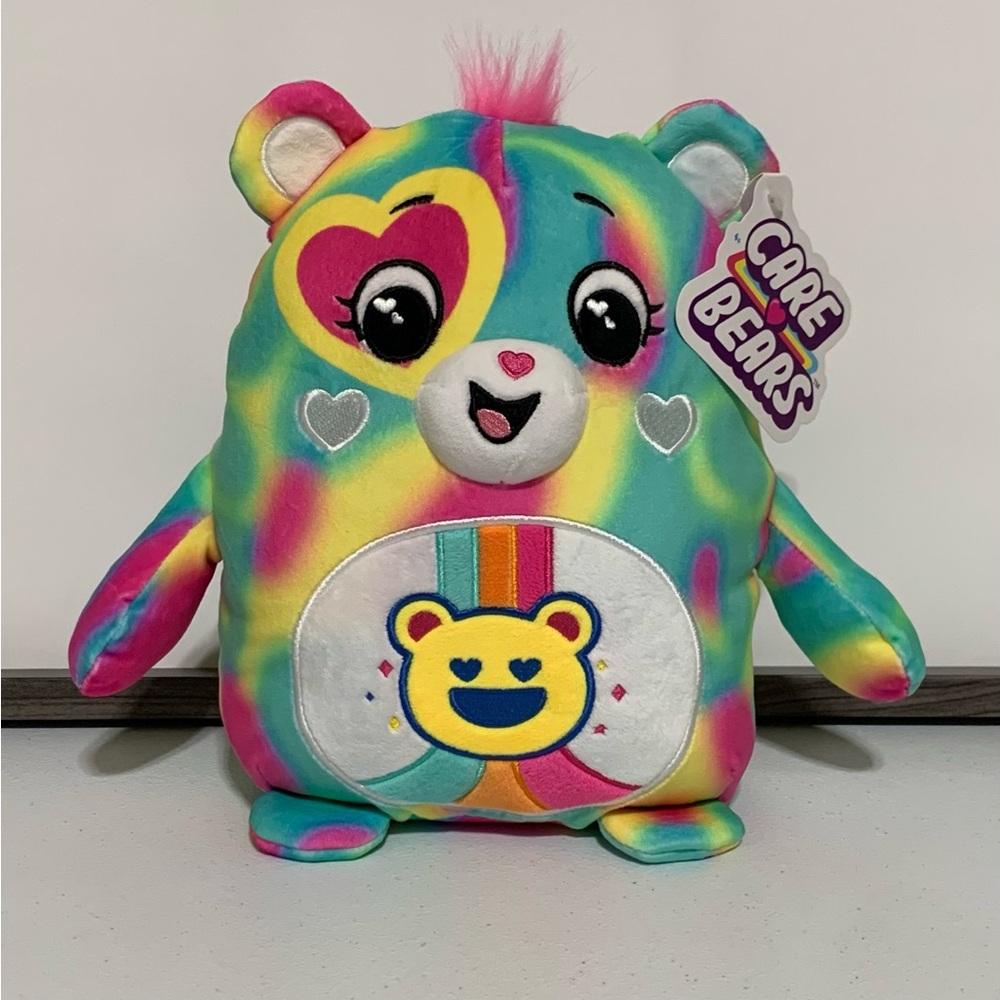 Care Bears Good Vibes Bear Plush-New